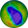 Antarctic Ozone 2016-10-08